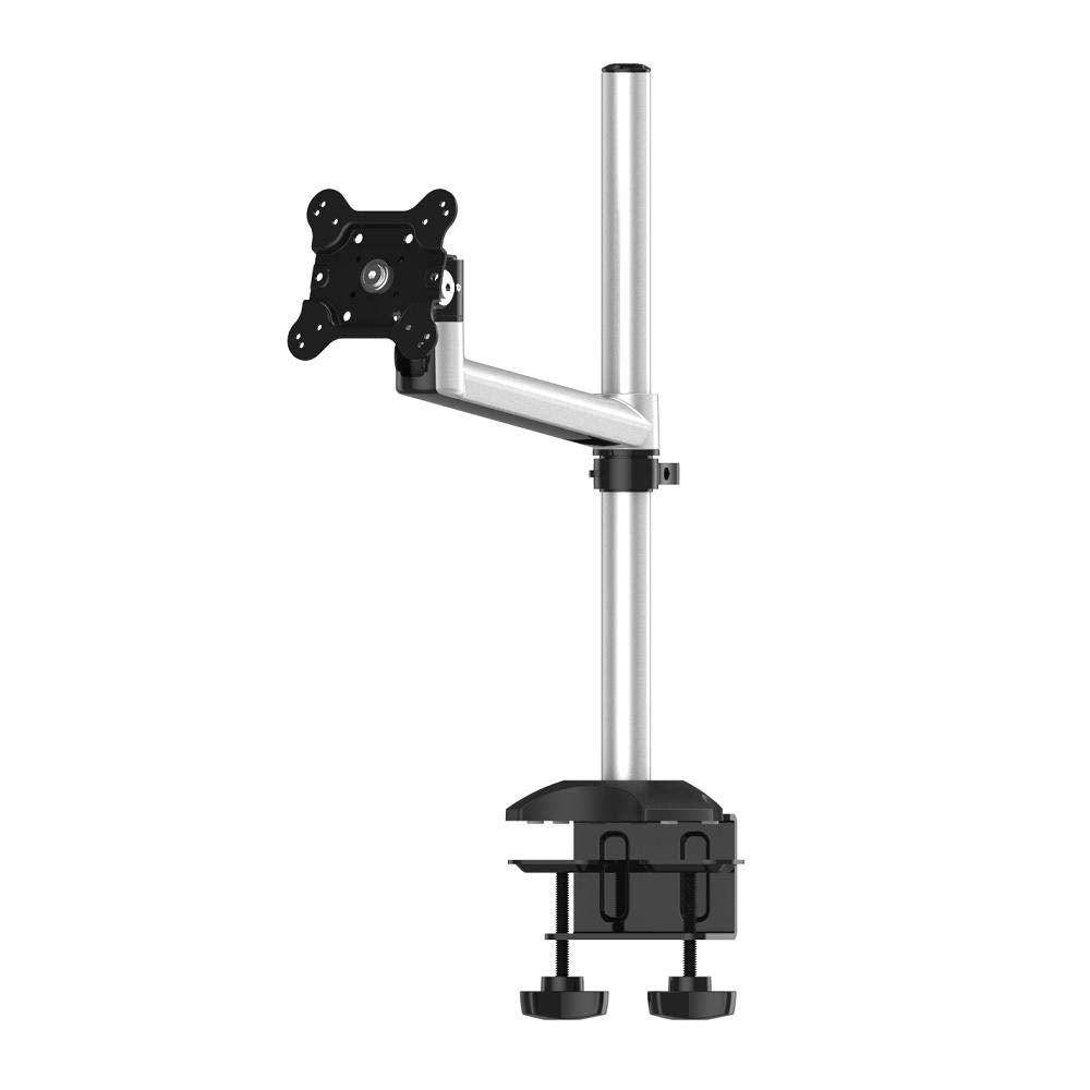 Cotytech Monitor Stand Quick Release Single Arm with 2 in 1 Base (BL DM127)